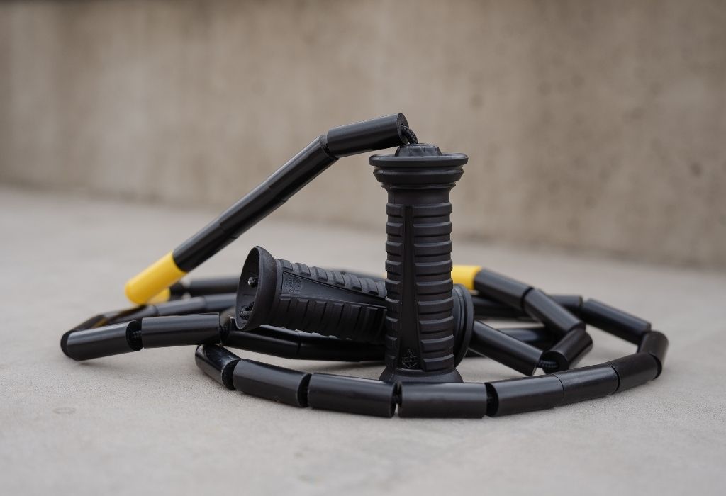 Detail rukovätí a korálikov Korálikového Gladia - vlastný ČR dizajn